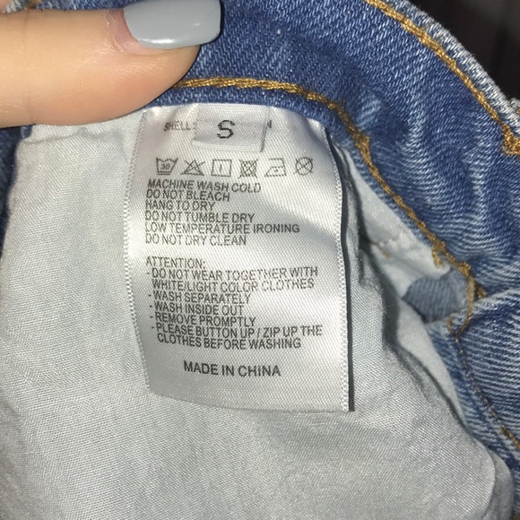 J Galt/BM Denim Mini Skirt - Picture 3 of 3